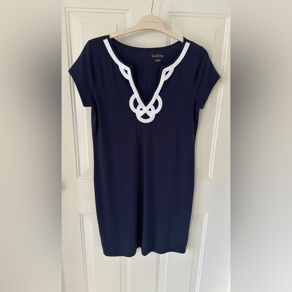 Lilly Pulitzer Brewster Dress, true navy